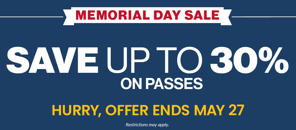 Memorial Day Sale - Save up to 30%