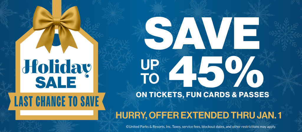 Save up to 45% on Tickets, Fun Cards and Passes