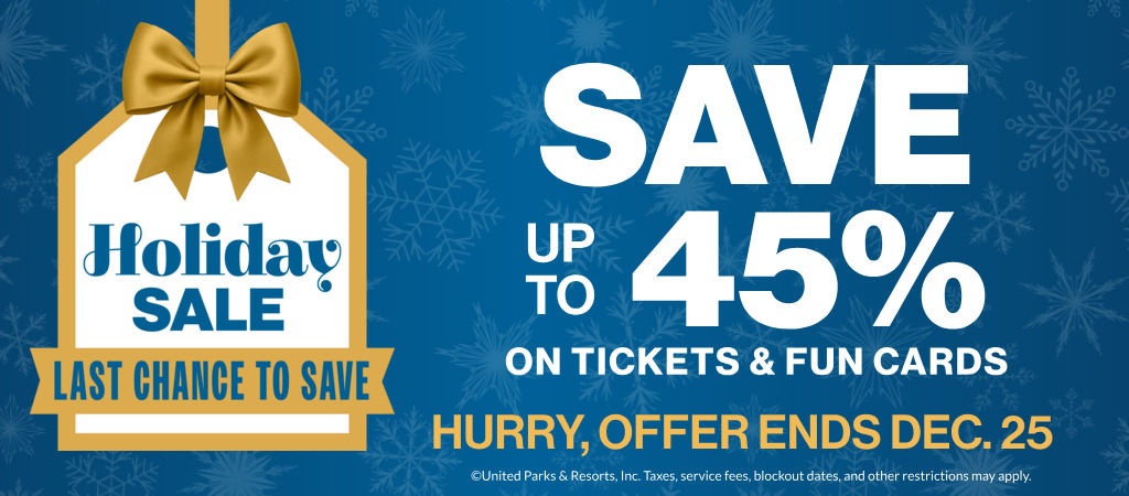 Save up to 45% on Tickets & Fun Cards