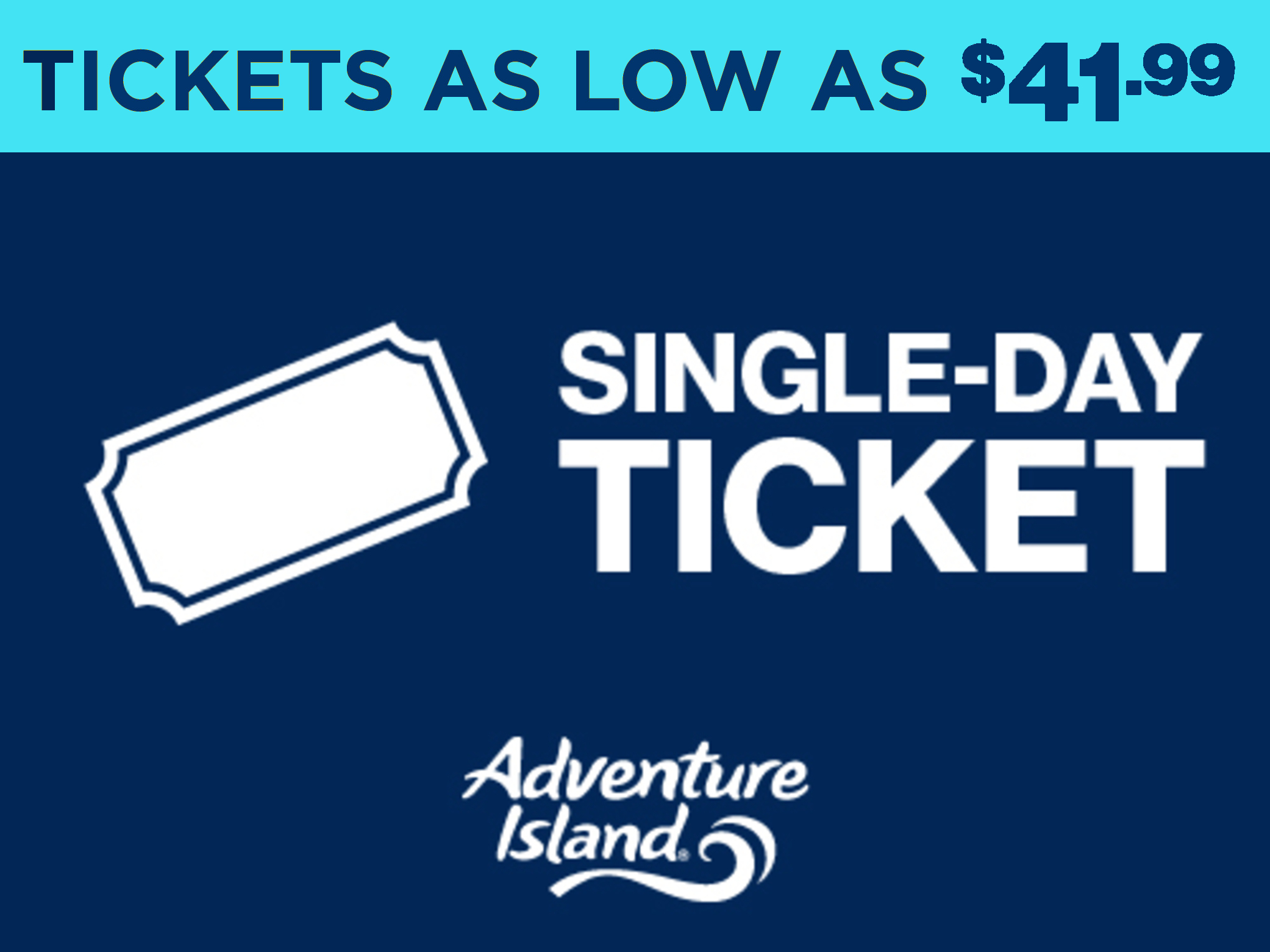 Tickets as low as $41.99