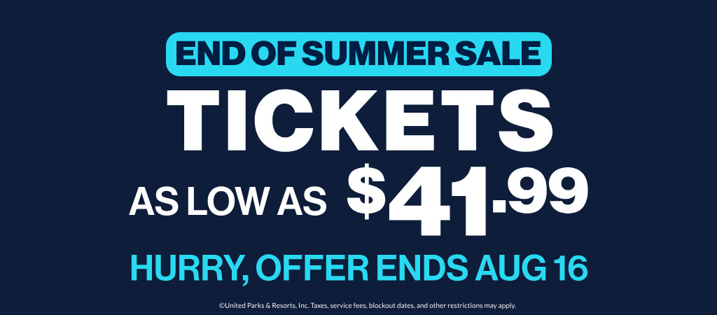 Tickets as low as $41.99