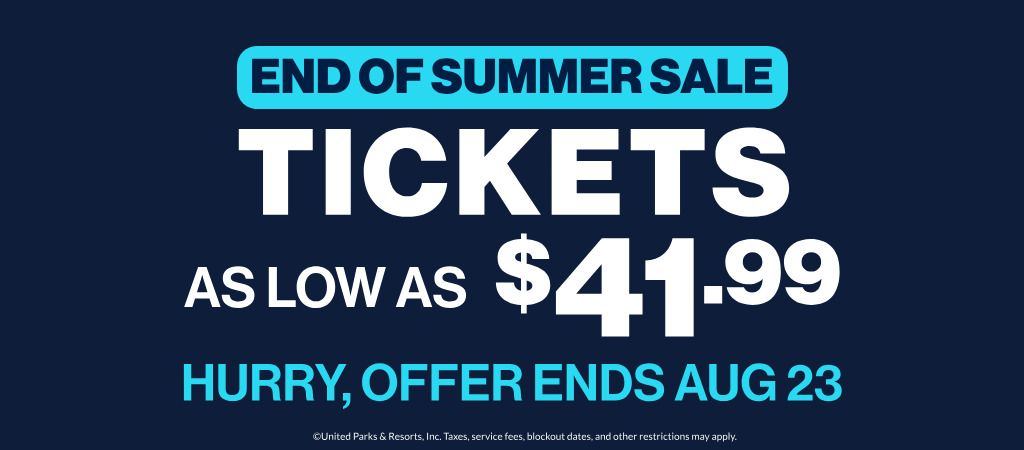 Tickets as low as $41.99