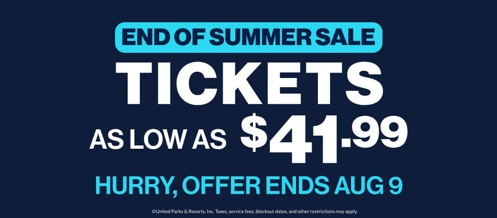 Tickets as low as $41.99