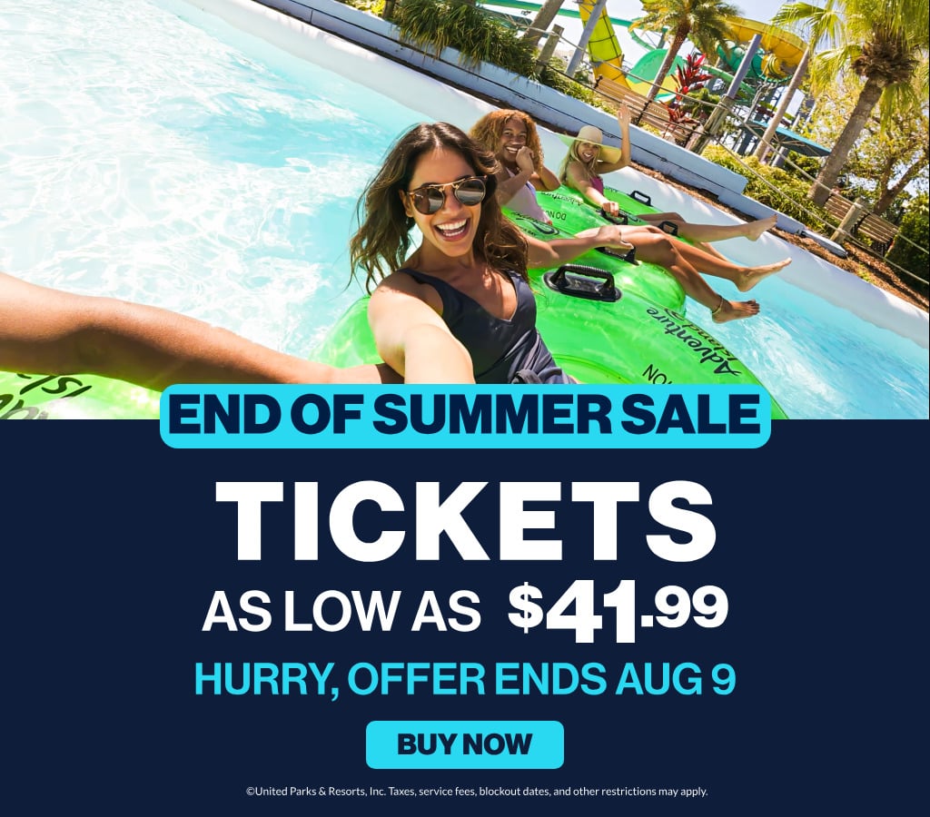 Tickets as low as $41.99