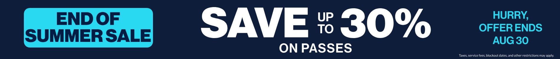 End of Summer Sale