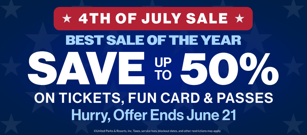 Save up to 50% on Tickets, Fun Cards and Passes