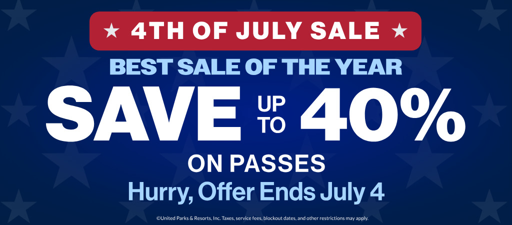 Save up to 40% on Passes!