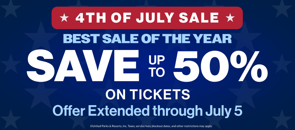 Save up to 50% on Tickets!