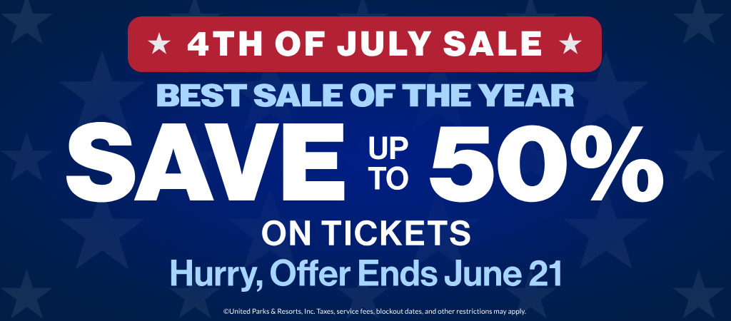 Save up to 50% on Tickets!