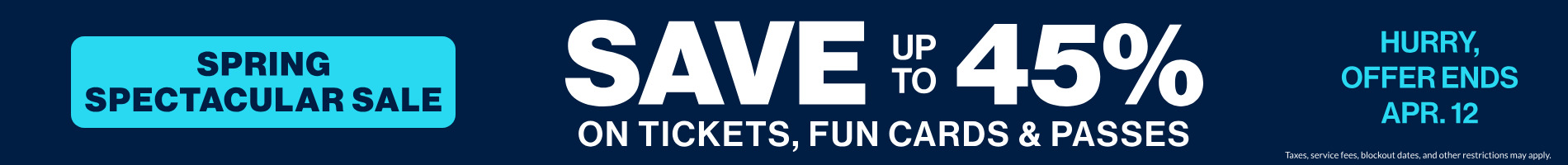 Spring Spectacular Sale