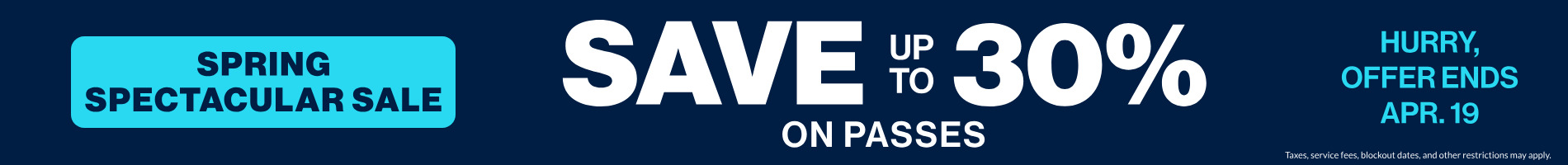 Spring Spectacular Sale