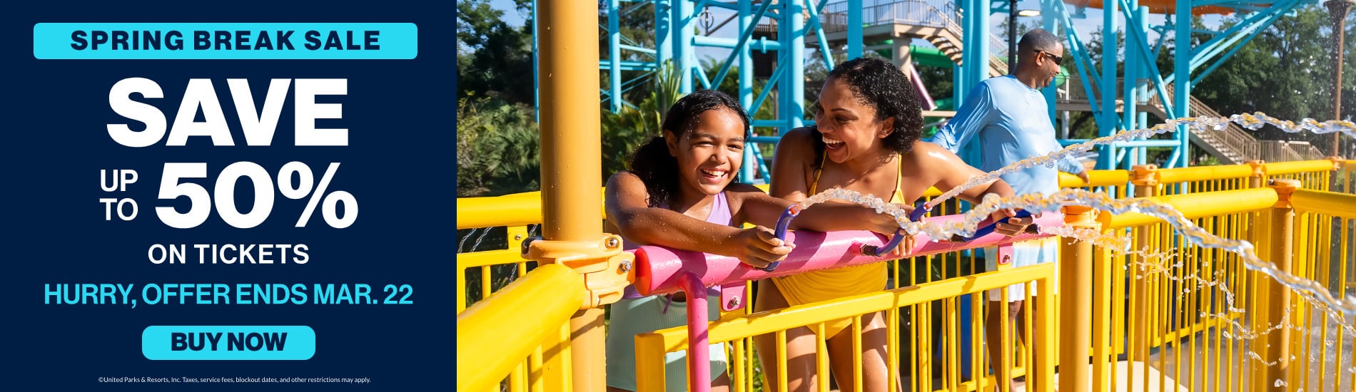 Save up to 50% on Tickets