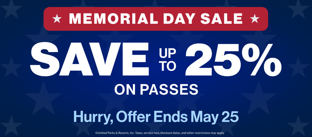 Save up to 25% on Passes