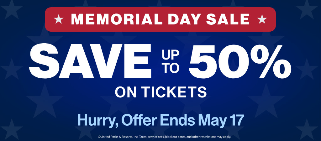 Save up to 50% on Tickets