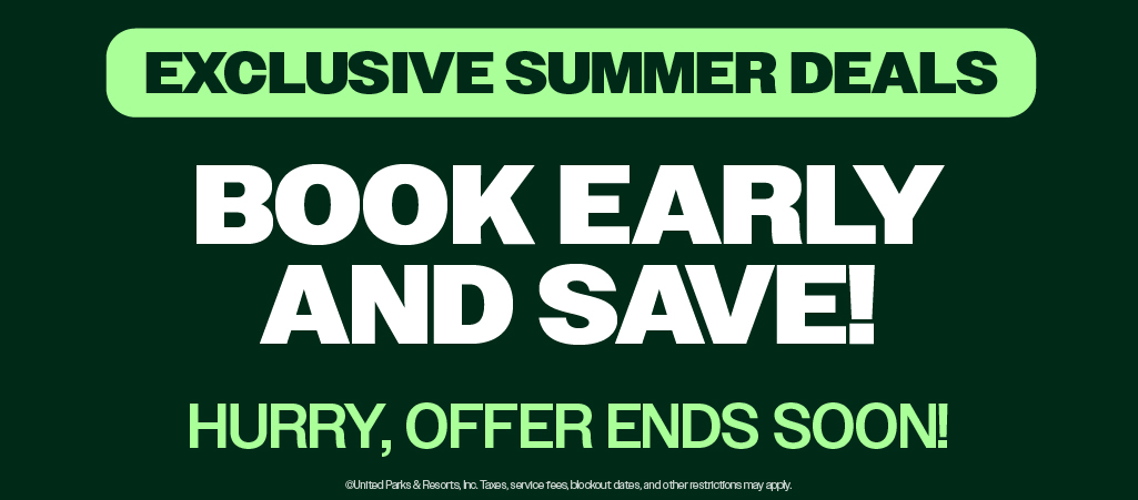 Book early and save!