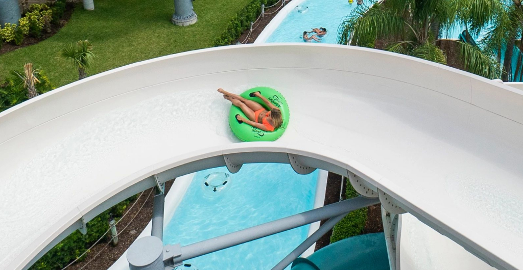 Calypso Coaster at Adventure Island Tampa Bay.