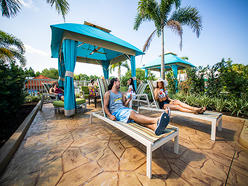 Wave Pool Super Cabana