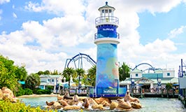 SeaWorld Orlando Lighthouse Entrance